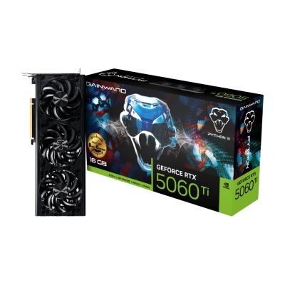 10. Gainward RTX5060Ti Python III OC 16GB GDDR7 HDMI 3xDP graphics card