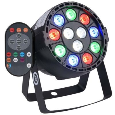 LIGHT4ME P12 LED PAR RGBW - Mobile and compact LED PAR spotlight