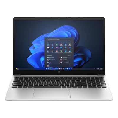 HP 250R G10 Core 5 120U 15.6"FHD 250nits AG 16GB DDR5 5200 SSD512 Iris Xe Cam1080p 41Wh W11Pro Turbo Silver 3Y OnSite