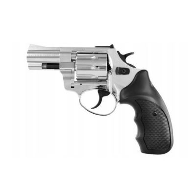 ZORAKI R1-K6L BAS blank alarm and signal revolver, 2.5" barrel, cal. .22 Long Blank, flash chrome (R1256MNP-BAS)