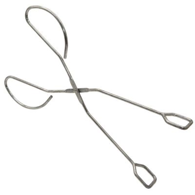 20. SILVER GRILL TONGUE 27 CM LENGTH