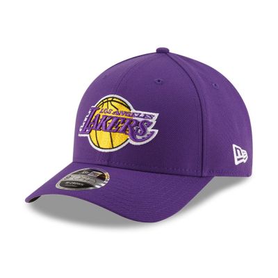 New Era 9FORTY Los Angeles Lakers NBA Team M-Crown Purple Snapback Cap - 60755462