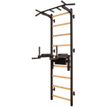 GYMNASTIC LADDER WITH A HAND BAR AND A HANDRAIL FOR EXERCISES BENCHK 722B
