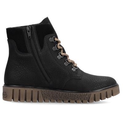 41. Waterproof black women's hiking ankle boots Rieker Y3433-00
