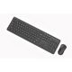 4. GEMBIRD WIRELESS SLIM PRO BUSINESS DESK KEYBOARD + MOUSE SET, BLACK, US LAYOUT