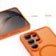 5. Tech-Protect Magmat MagSafe Case for Samsung Galaxy S26 Ultra - Orange Matte