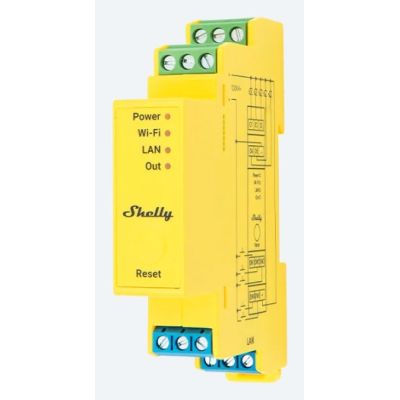 Shelly Pro RGBWW PM Wireless Yellow