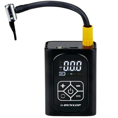 3. DUNLOP CAR COMPRESSOR 150 PSI DIGITAL COMPRESSOR WITH POWERBANK FUNCTION