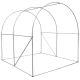 15. GREENHOUSE GARDEN TUNNEL 200x200x200CM PE GREEN STEEL STRUCTURE