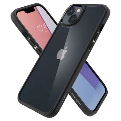 12. Spigen Ultra Hybrid iPhone 14 Plus Case - Matte Black