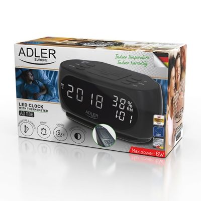 5. ADLER AD 1186 LED alarm clock