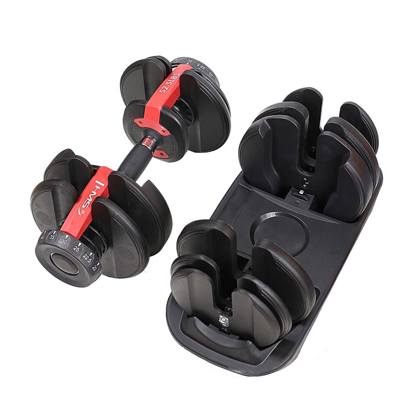 56. HMS 52 LBS SR52 Adjustable Barbell 