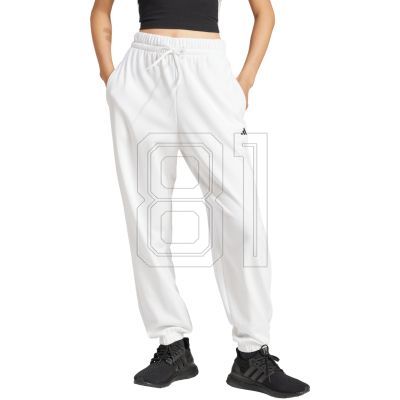 2. adidas Essentials Small Logo French Terry Cuffed Pants W JD9923