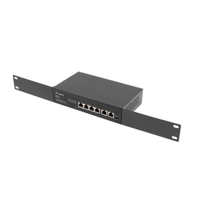 2. LANBERG SWITCH POE+ RACK 10"/19" (4X 100MB/S POE+, 2X 100MB/S) RSFE-4P-2FE-60