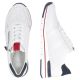 3. White leather sneakers Remonte Rieker R6705-82
