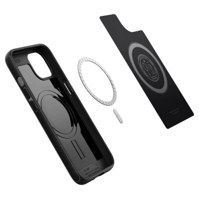 7. Spigen Mag Armor Case with MagSafe for iPhone 13 - Matte Black