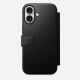 4. Nomad Modern Leather Folio Mobile Phone Case 16 cm (6.3") Black