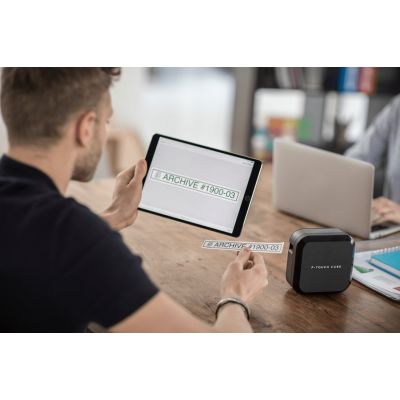 10. P-TOUCH CUBE PLUS LABEL MAKER/F. TZE /3.5-24MM