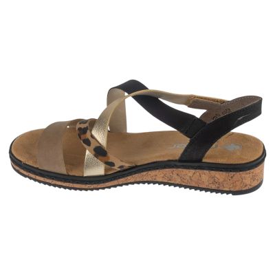 2. Rieker Sandals V3663-92 Brown 36
