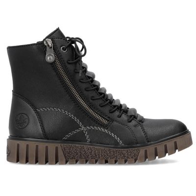 22. Rieker leather ankle boots W Y3410-00 RKR726