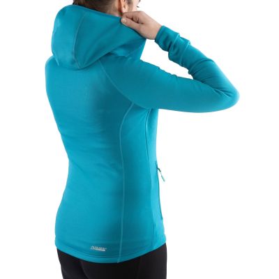7. Women’s Viking Jukon Hoodie Lady Quick-Drying Hoodie, Turquoise (730/23/0900/70)