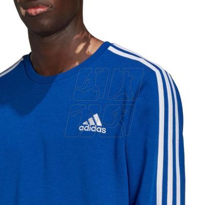 4. adidas Essentials French Terry 3-Stripes M HE1832 sweatshirt