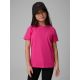 Regular plain girls' T-shirt 4F 4FJRSS26TTSHF3554-12S