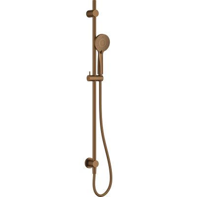 3-function shower set with a shower rail - concealed connection