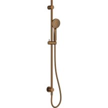 3-function shower set with a shower rail - concealed connection