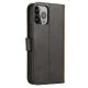 5. Magnet Case for Huawei Nova 12 Pro with flap and wallet - black