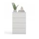 4. Malwa Chest of Drawers M4/60 WHITE