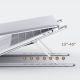9. Orico PFB-A21 11-17" adjustable foldable laptop stand - silver