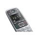 3. Gigaset E560HX int. handset with Gro button and charging cradle - platinum