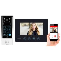 EURA VDP-90A3 DELTA video intercom + black monitor