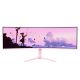 2. Arozzi Nova 49” Curved Computer Monitor 124.5 cm (49") 5120 x 1440 px Dual QHD LED Pink