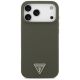 3. Guess Silicone Triangle Logo MagSafe Case for iPhone 17 Pro Max - Green