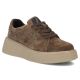 9. Women's brown leather sneakers on the platform Filippo DP7982