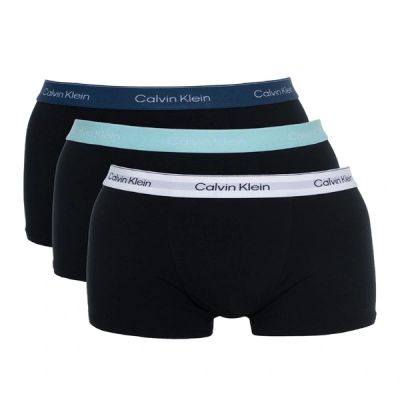 Calvin Klein Men’s Relaxed Boxer Briefs, 3-Pack, Stylish Black Cotton