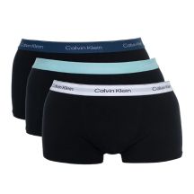Calvin Klein Men’s Relaxed Boxer Briefs, 3-Pack, Stylish Black Cotton