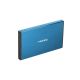 NATEC Rhino Go NKZ-1280 Hard Drive Case (2.5"; USB 3.0; Aluminum; Blue)