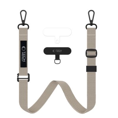 Tech-Protect C65 Rope Crossbody Leash - Beige