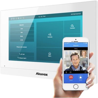 Akuvox AKV-C313W-W video intercom monitor