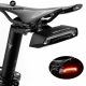 3. Rockbros LKWD-R1 Rear Bike Light with Laser and Remote Control + Micro USB Cable - USB-A - Black