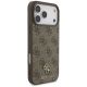 4. Guess 4G Small Classic Logo MagSafe Case for iPhone 17 Pro Max / 18 Pro Max - Brown