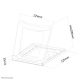 15. Neomounts NSLS075BLACK Laptop Stand Notebook Stand Black 38.1 cm (15")