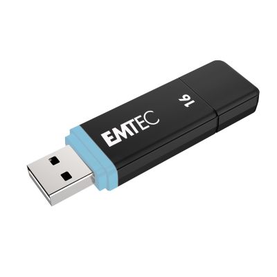 6. Emtec K100 USB Flash Drive 16GB USB Type-A 2.0 Black, Multicolor
