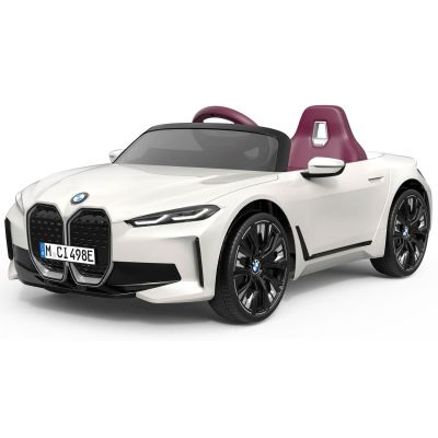 10. BATTERY-POWERED CAR LICENSE BMW i4 WHITE