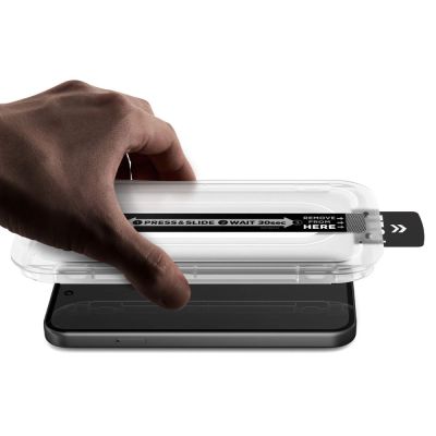 3. Spigen Glas.tR EZ Fit Pro 2-Pack Tempered Glass Screen Protector for Google Pixel 10A