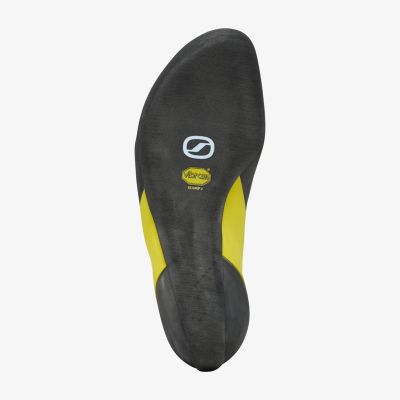 6. Scarpa Arpia V climbing shoes - shark/yellow size: 41