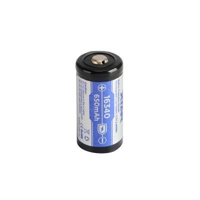 5. XTAR BATTERY 16340/R-CR123 3.7V 650MAH LI-ION WITH PROTECTION 16340-650